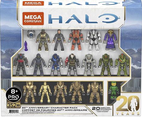 mega construx|Mega Construx Halo 20th Anniversary Character Pack .